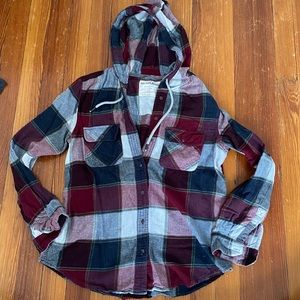 Hooded Boyfriend Fir flannel